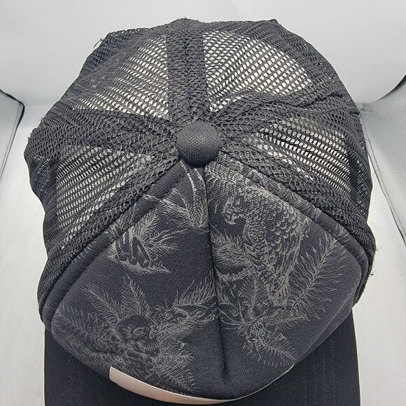 RVCA Islands Balance Box Black Trucker Hat Casual Outdoors Adjustable - Picture 6 of 9